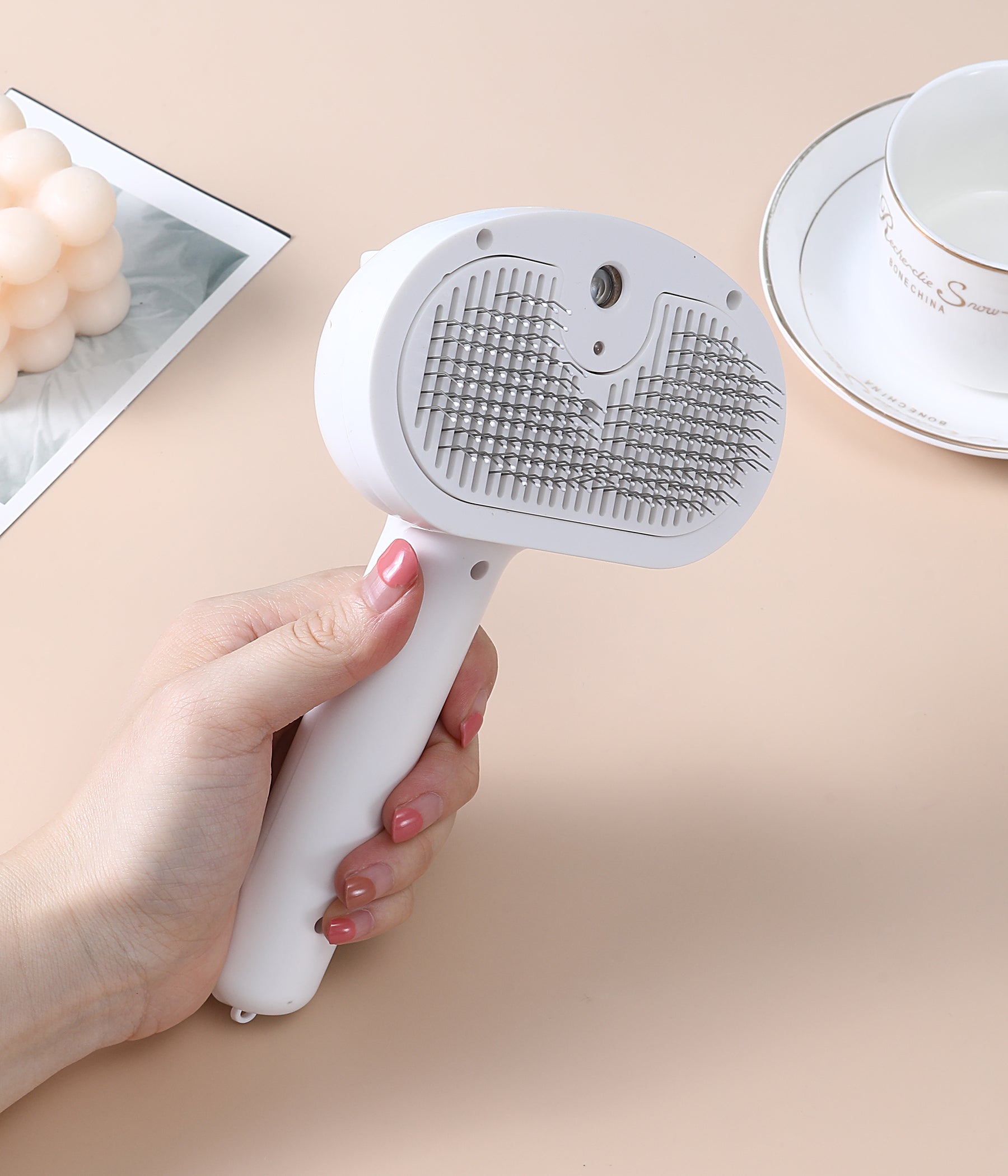 Spazzola Antibatterico a Vapore per Cani e Gatti