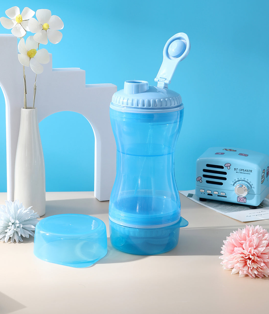 Borraccia multifunzionale e portatile per Cani