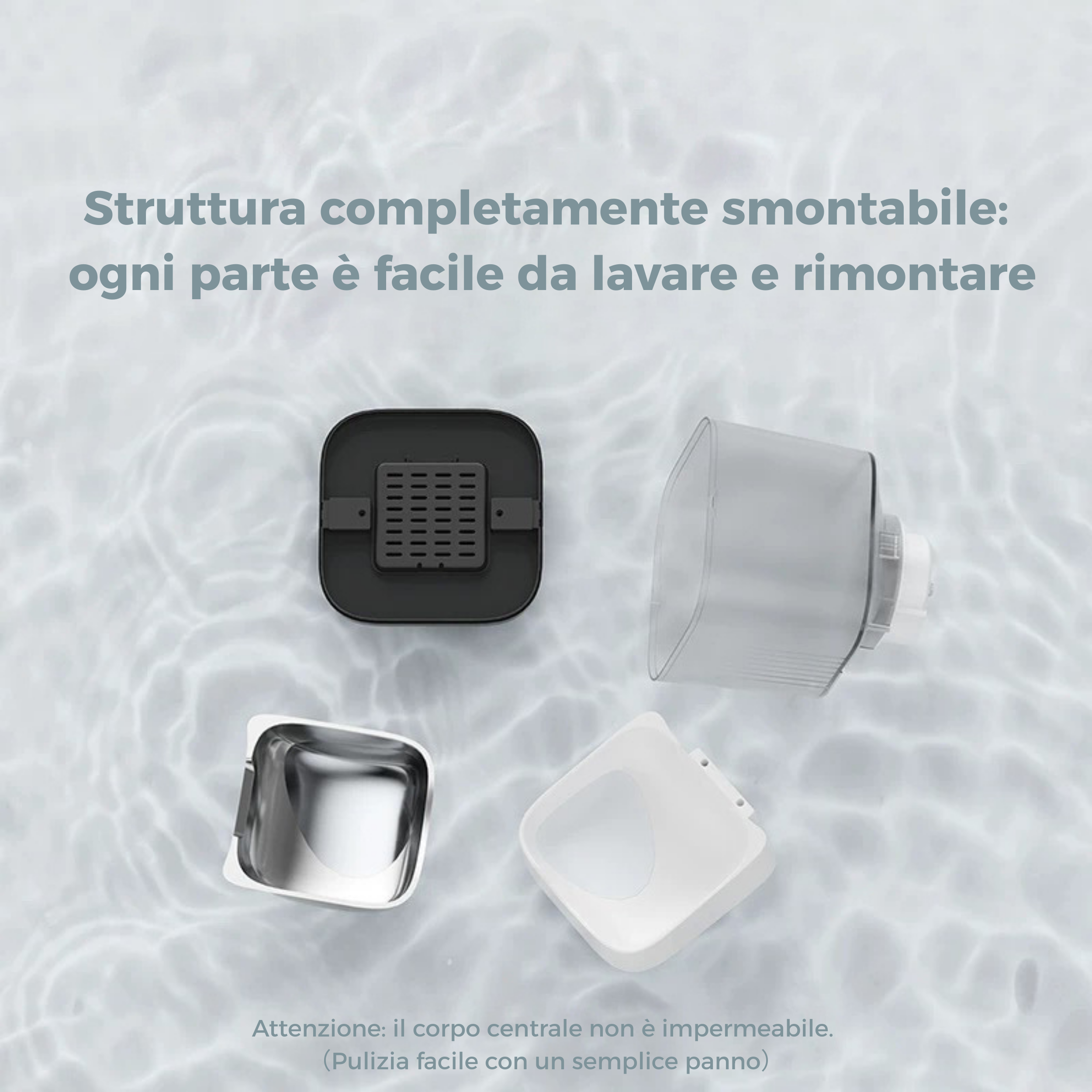 Set Distribuitore Automatico di Cibo (2 Ciotole)