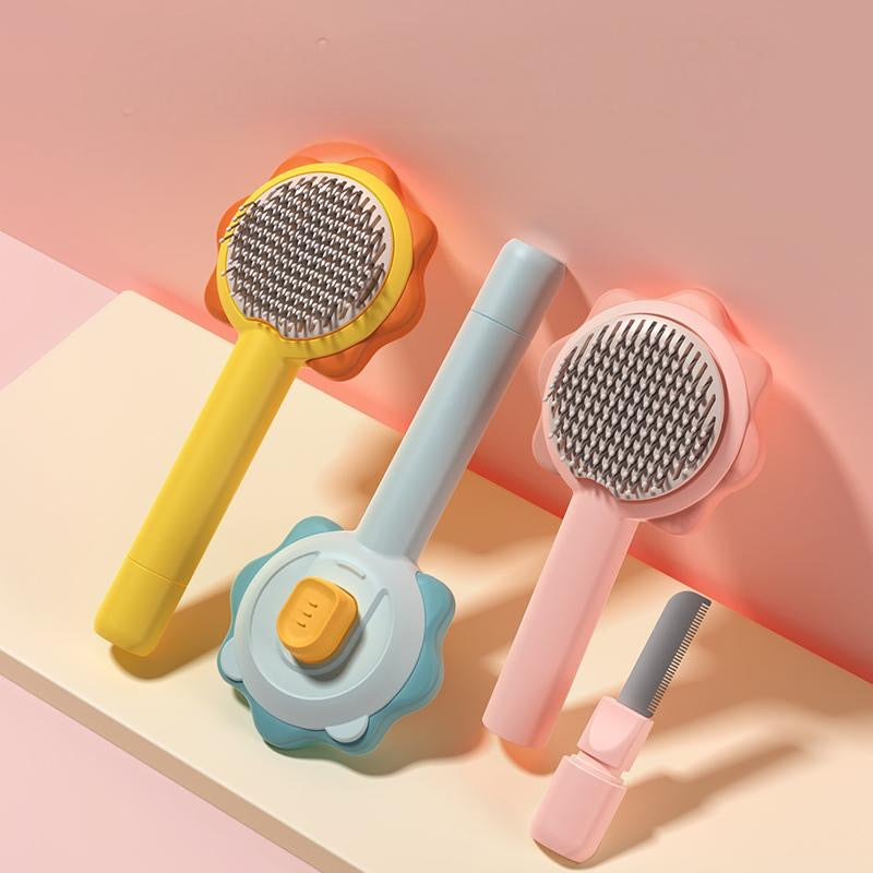 Spazzola Pettine per la rimozione dei peli di gatto e cane